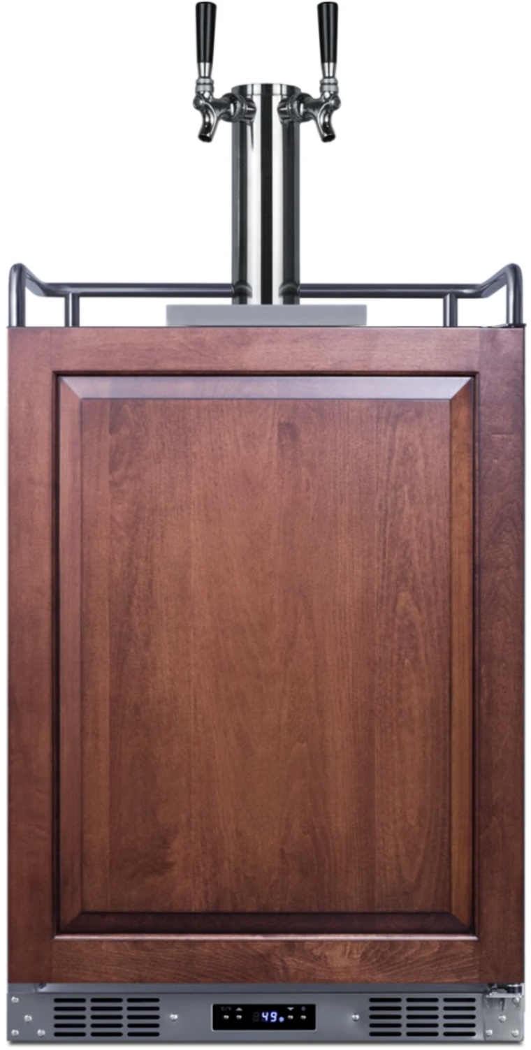 Summit Appliance 24" Wide Built-In Commercial/Residential Outdoor Nitro Coffee Kegerator | Fridge.com