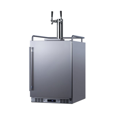 Summit Appliance 24 Inches Wide Outdoor Built-In Beer & Coffee Kegerator | Fridge.com