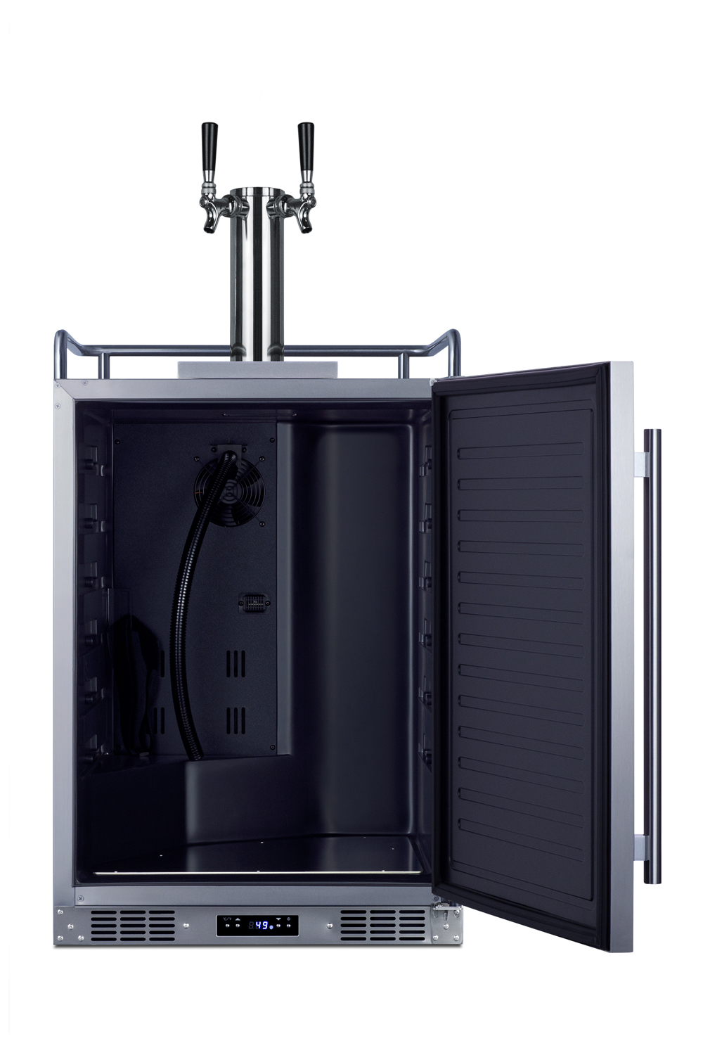 Summit Appliance 24 Inches Wide Outdoor Built-In Beer & Coffee Kegerator - View 4 | Fridge.com