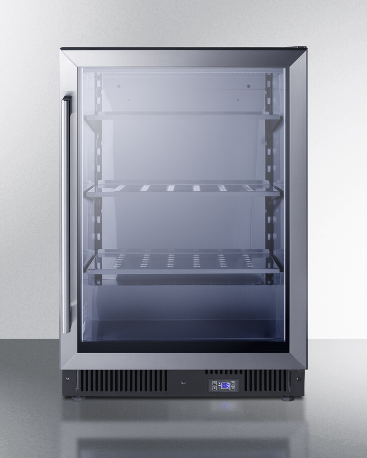 Summit Appliance 24" Wide Commercial Display Freezer — FIN-0019251 | Fridge.com