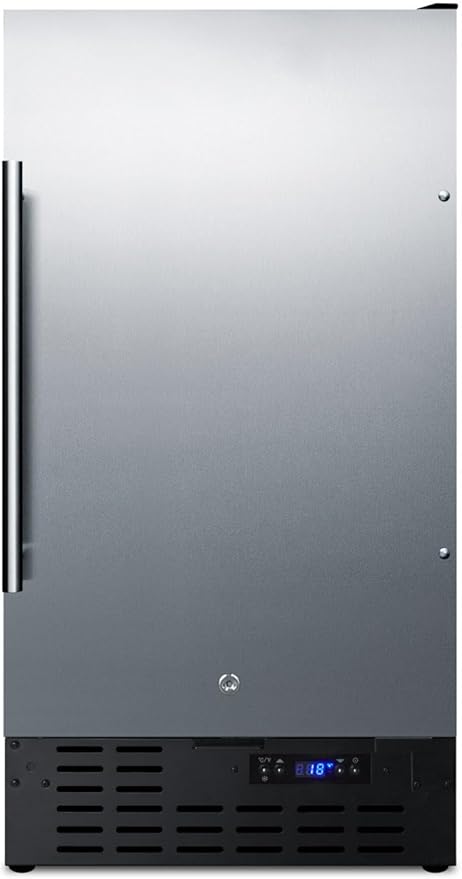Summit SCFF1842CSSADA Upright Freezer, Stainless-Steel | Fridge.com
