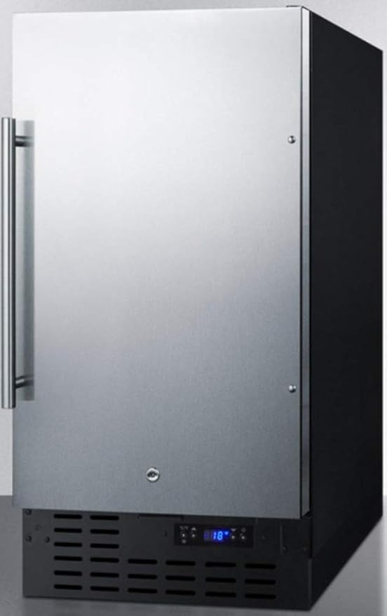 Summit Scff1842ss Upright Freezer, Stainless-Steel - View 2 | Fridge.com