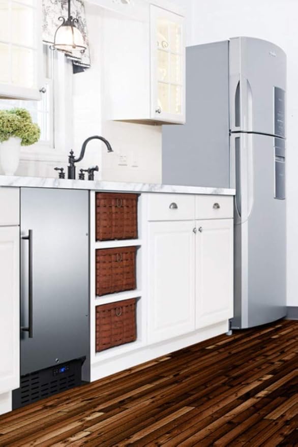 Summit Scff1842ss Upright Freezer, Stainless-Steel - View 3 | Fridge.com