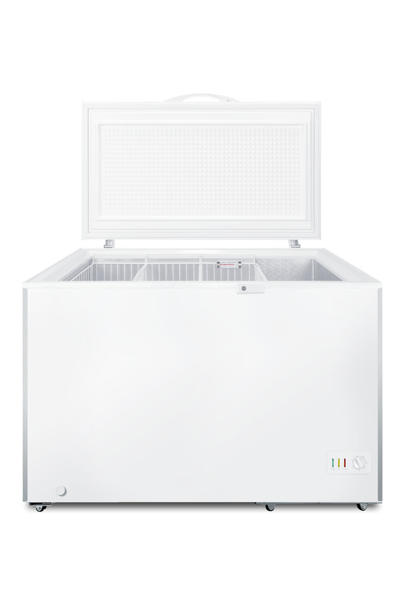 Summit Appliance 12.1 Cubic Feet Cu. Ft. Chest Freezer With Adjustable Temperature Controls - View 4 | Fridge.com
