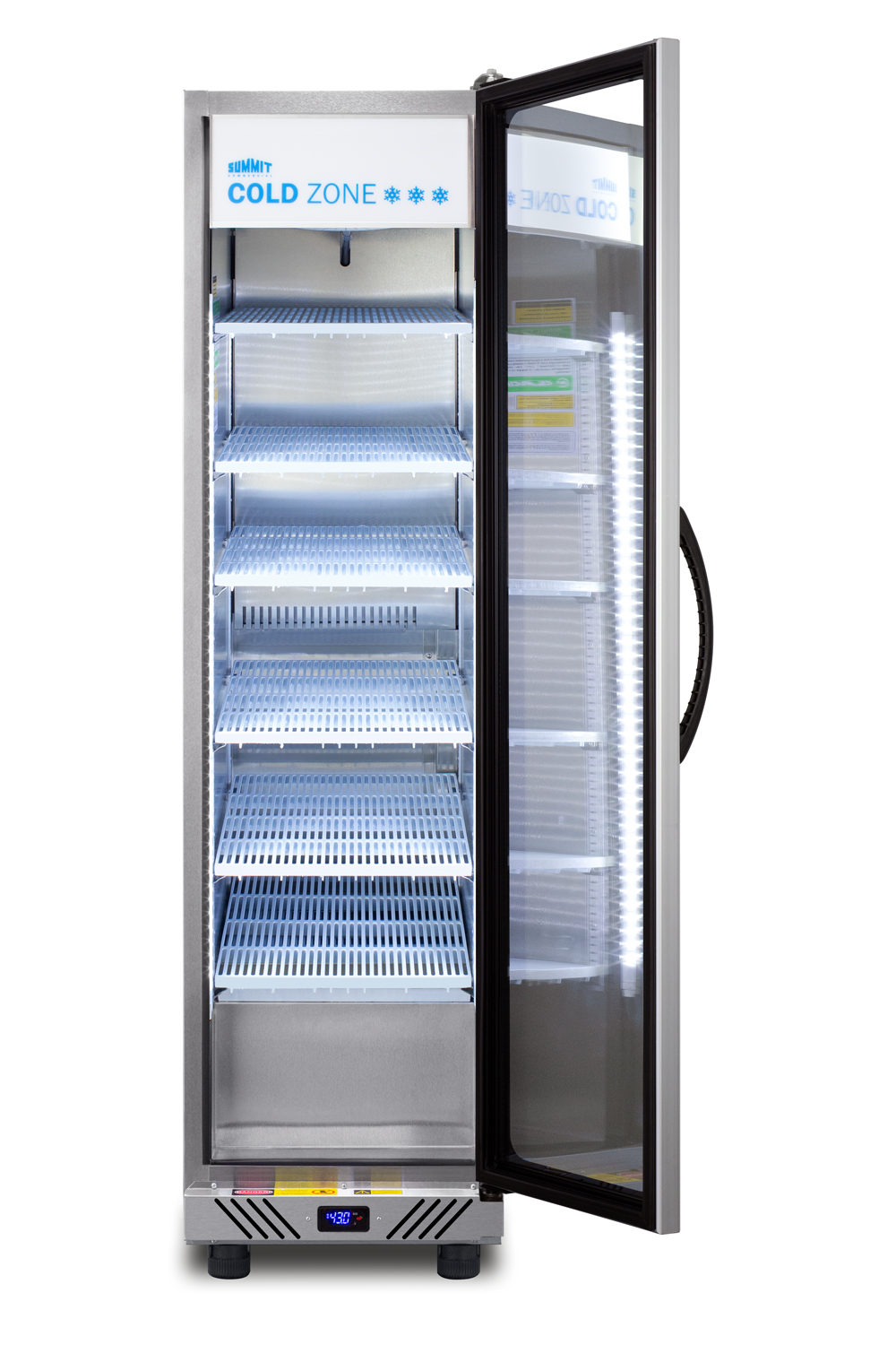 Summit Appliance 9.9 Cubic Feet Merchandising Refrigerator - 19.5'' - View 5 | Fridge.com
