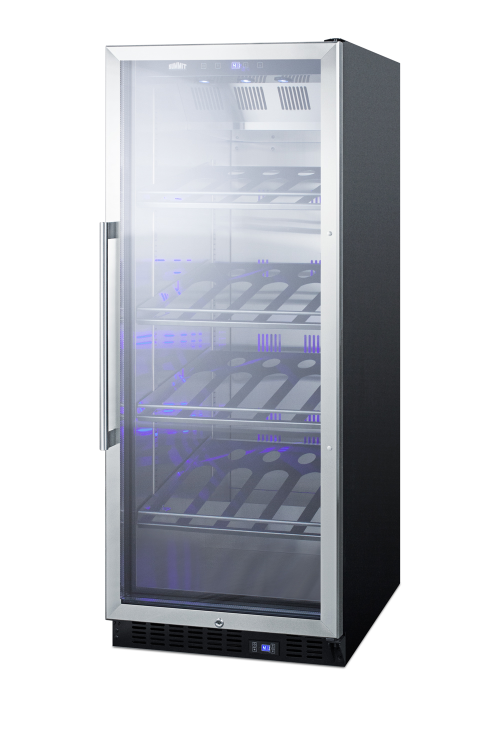 Summit Appliance Single Zone 23.63'' Freestanding 25 Bottle Wine Refrigerator - View 4 | Fridge.com