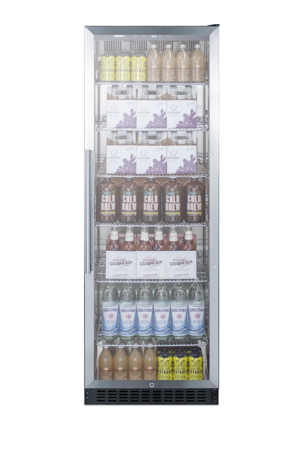 Summit 24" Beverage Center SCR1401CSS - View 4 | Fridge.com