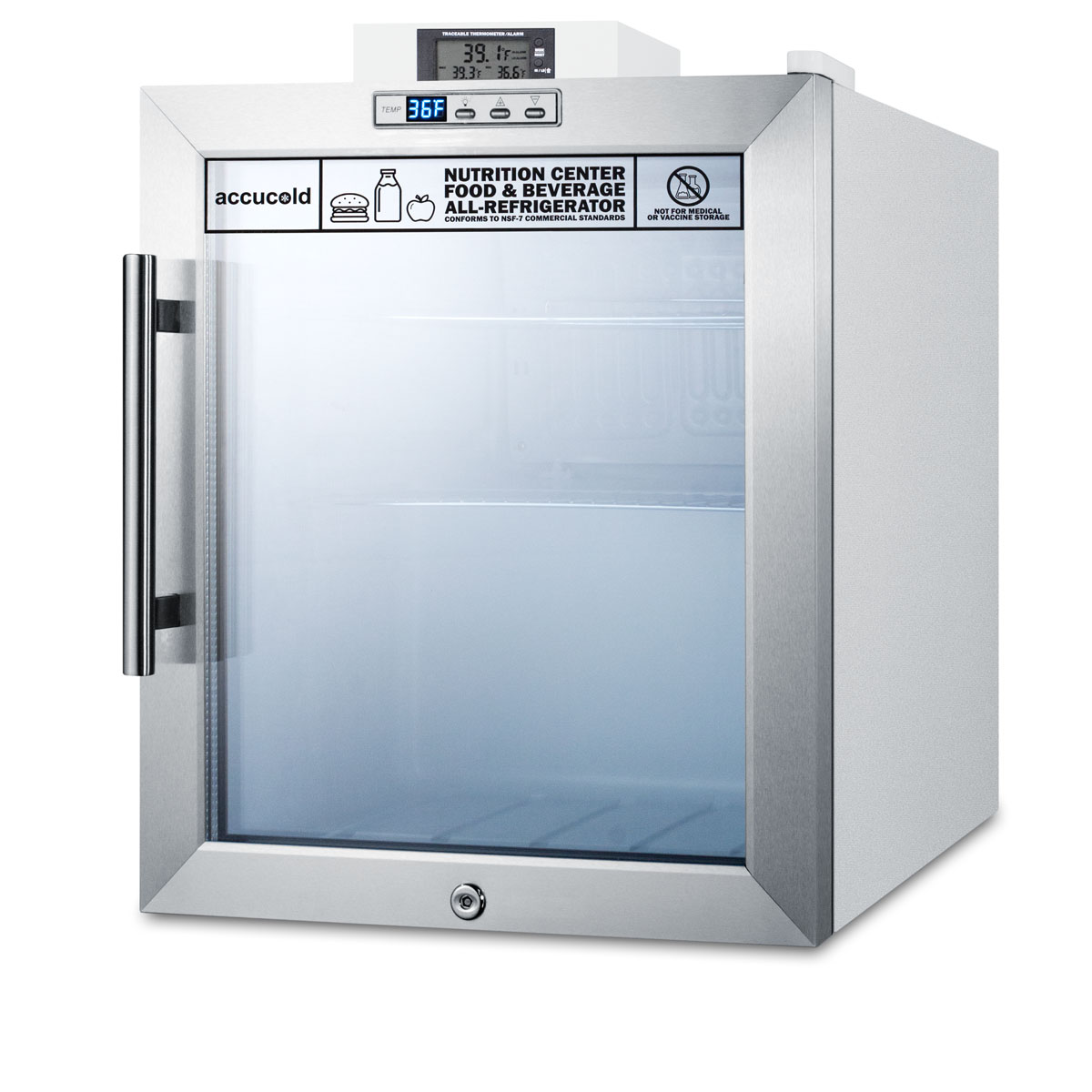 Summit Appliance 1.7 Cubic Feet Freestanding Mini Fridge - View 4 | Fridge.com