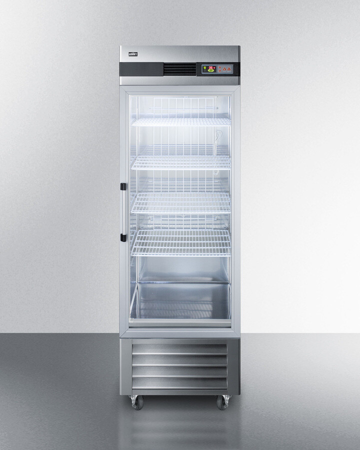 Summit 28 Inch Commercial 28" All-Refrigerator SCR23SSG — FIN-0018606 | Fridge.com