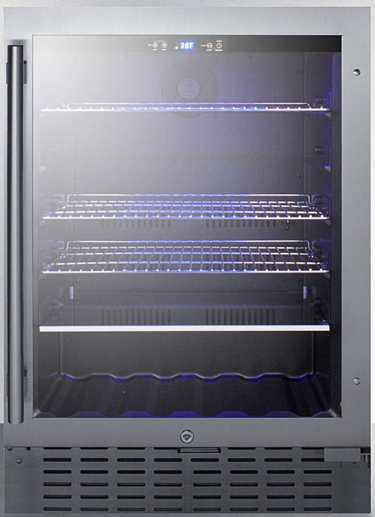Summit 24" Freestanding/Built In Beverage Center SCR2466BCSS — FIN-0005421 | Fridge.com