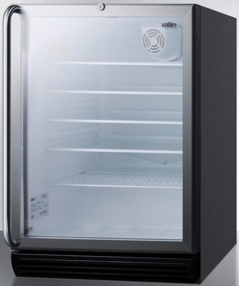 Summit 24" Freestanding/Built In Undercounter Beverage Center SCR600BGLBISHADA - View 2 | Fridge.com