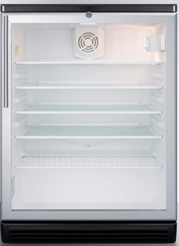 Summit 24" Beverage Center SCR600BGLHV — FIN-0011100 | Fridge.com
