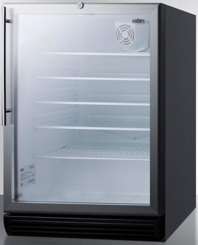 Summit 24" Beverage Center SCR600BGLHVADA - View 2 | Fridge.com