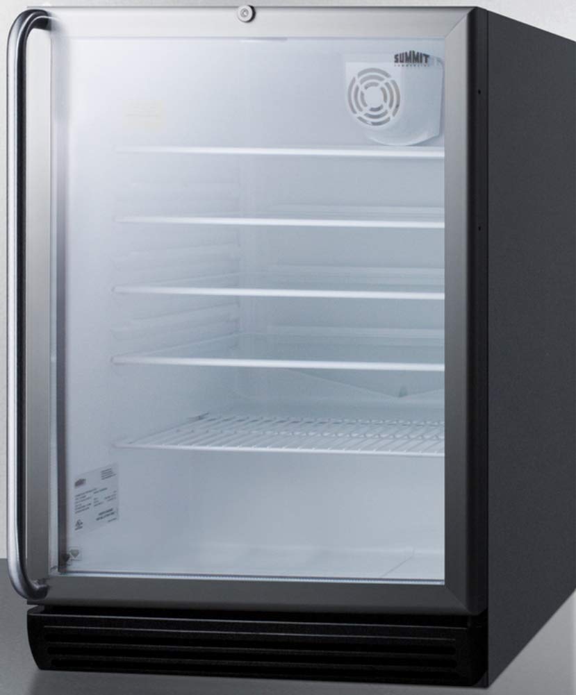 Summit 24" Undercounter Beverage Center SCR600BGLSHADA - View 2 | Fridge.com