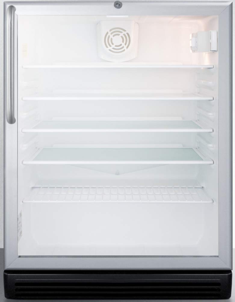 Summit 24" Beverage Center SCR600BGLTBADA — FIN-0007431 | Fridge.com