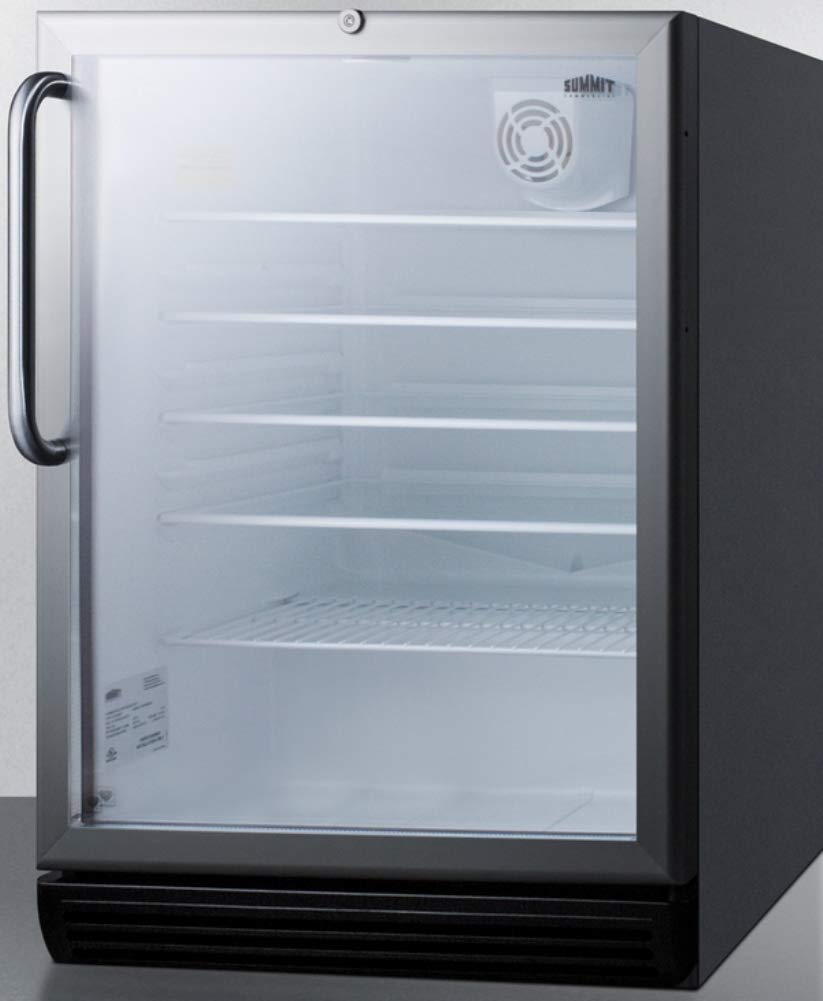 Summit 24" Beverage Center SCR600BGLTBADA - View 2 | Fridge.com