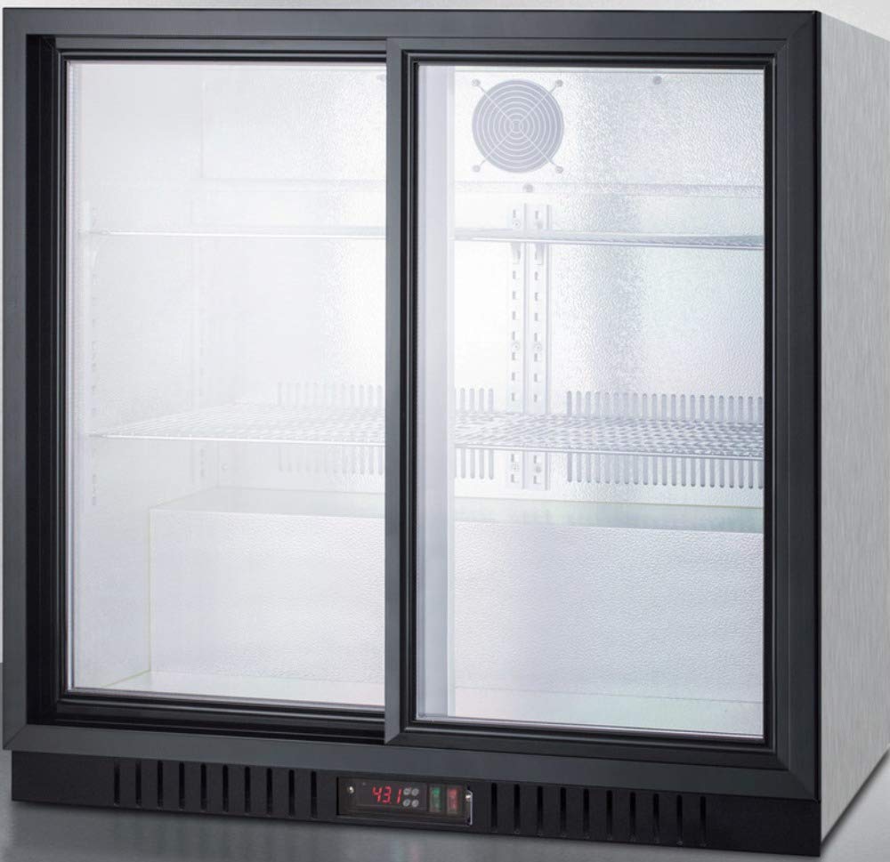 Summit 36" Beverage Center SCR700BCSS - View 2 | Fridge.com