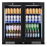 Summit 36” Beverage Center, 7.4 cu.ft. Capacity, Commercial Beverage Center, French Door, Stainless Steel & Glass- SCR7012DB - View 5 | Fridge.com