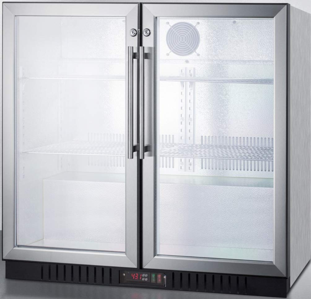Summit Commercial 36" Beverage Center SCR7012DBCSS - View 2 | Fridge.com