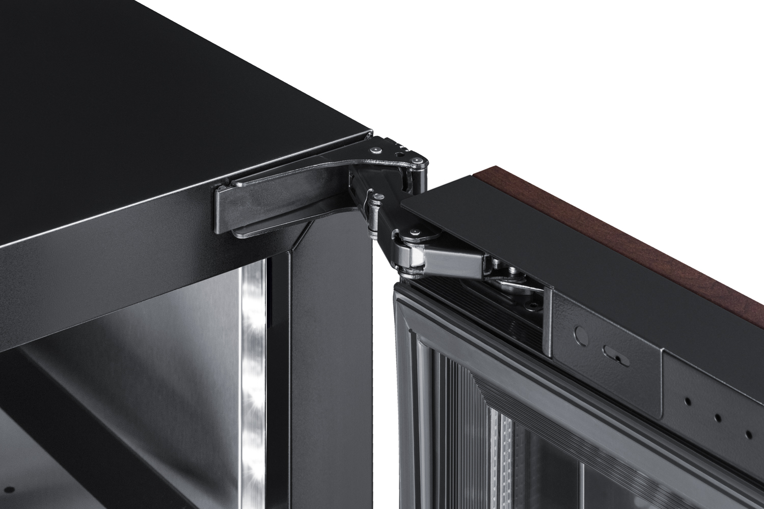 Summit Appiance  15" Wide Built-In  Shallow-Depth Panel Ready Beverage Center - View 4 | Fridge.com