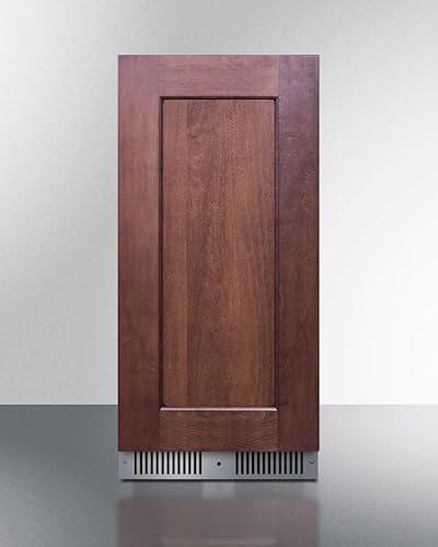 Summit 15 Inch Beverage Refrigerator, 1.7 Cu.ft., Stainless Steel Door and Interior, Shallow Depth Undercounter, Commercially Approved- SDHR1534PNR (RHD, Panel Ready- Panel not Included) | Fridge.com