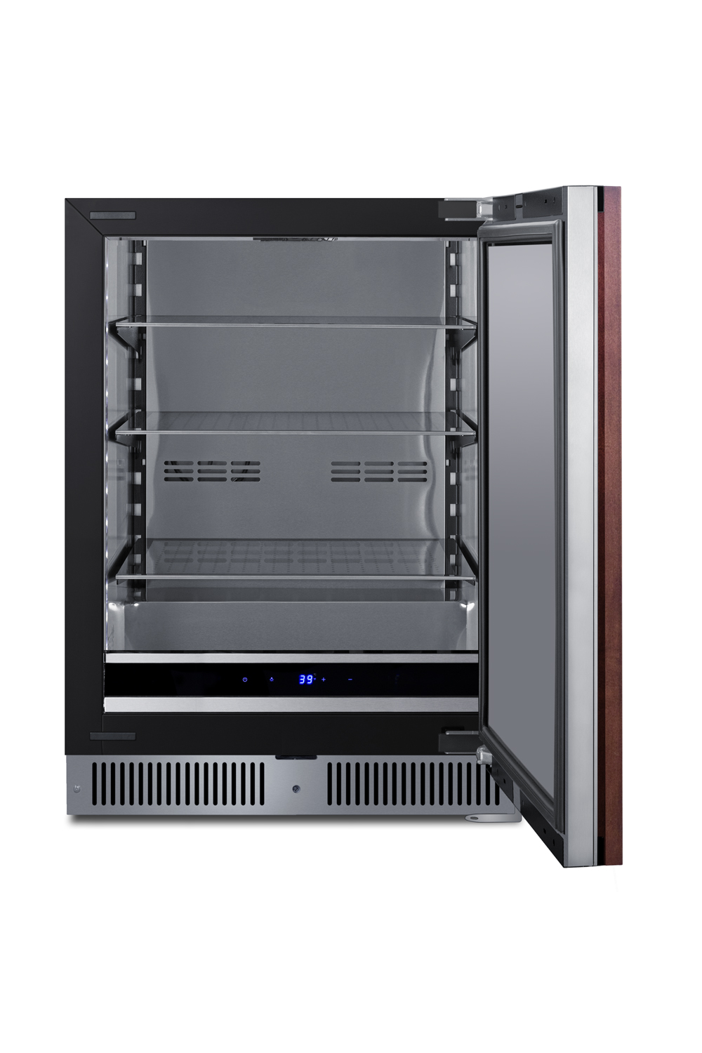 Summit Appiance 24" Wide Built-In Shallow-Depth  Panel Ready All-Refrigerator - View 4 | Fridge.com