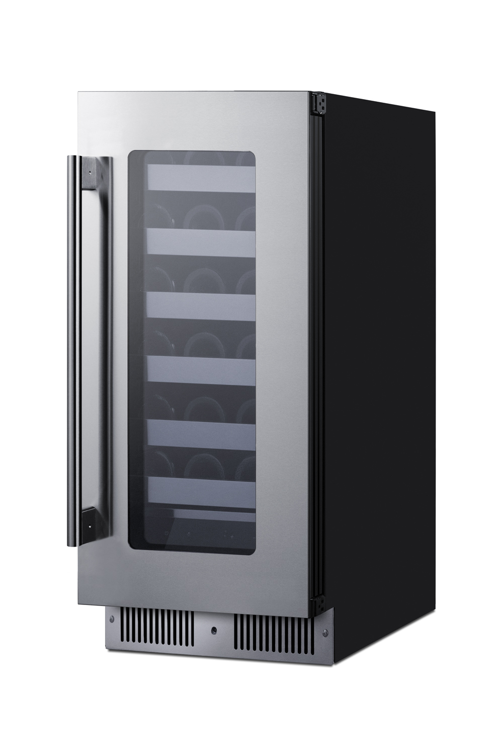 Summit Appliance 15" Wide Built-In Residential Shallow 18" Depth Wine Cellar - View 4 | Fridge.com