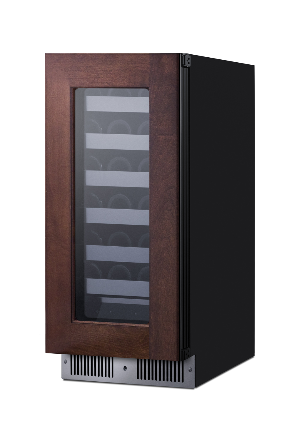 Summit Appliance 15" Wide Panel Ready Built-In Residential Shallow 18" Depth Wine Cellar - View 4 | Fridge.com
