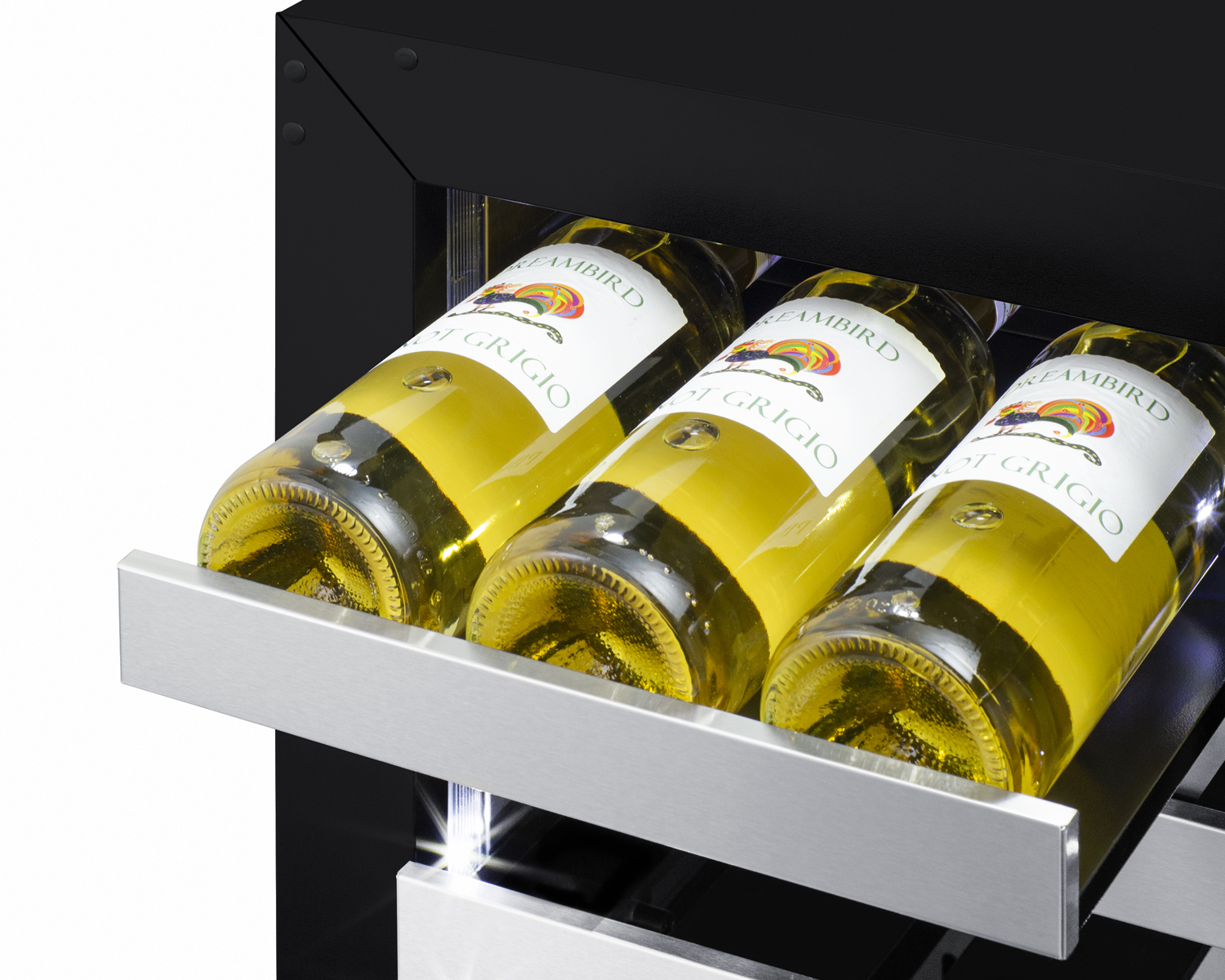 Summit Appliance 15" Wide Panel Ready Built-In Residential Shallow 18" Depth Wine Cellar - View 6 | Fridge.com