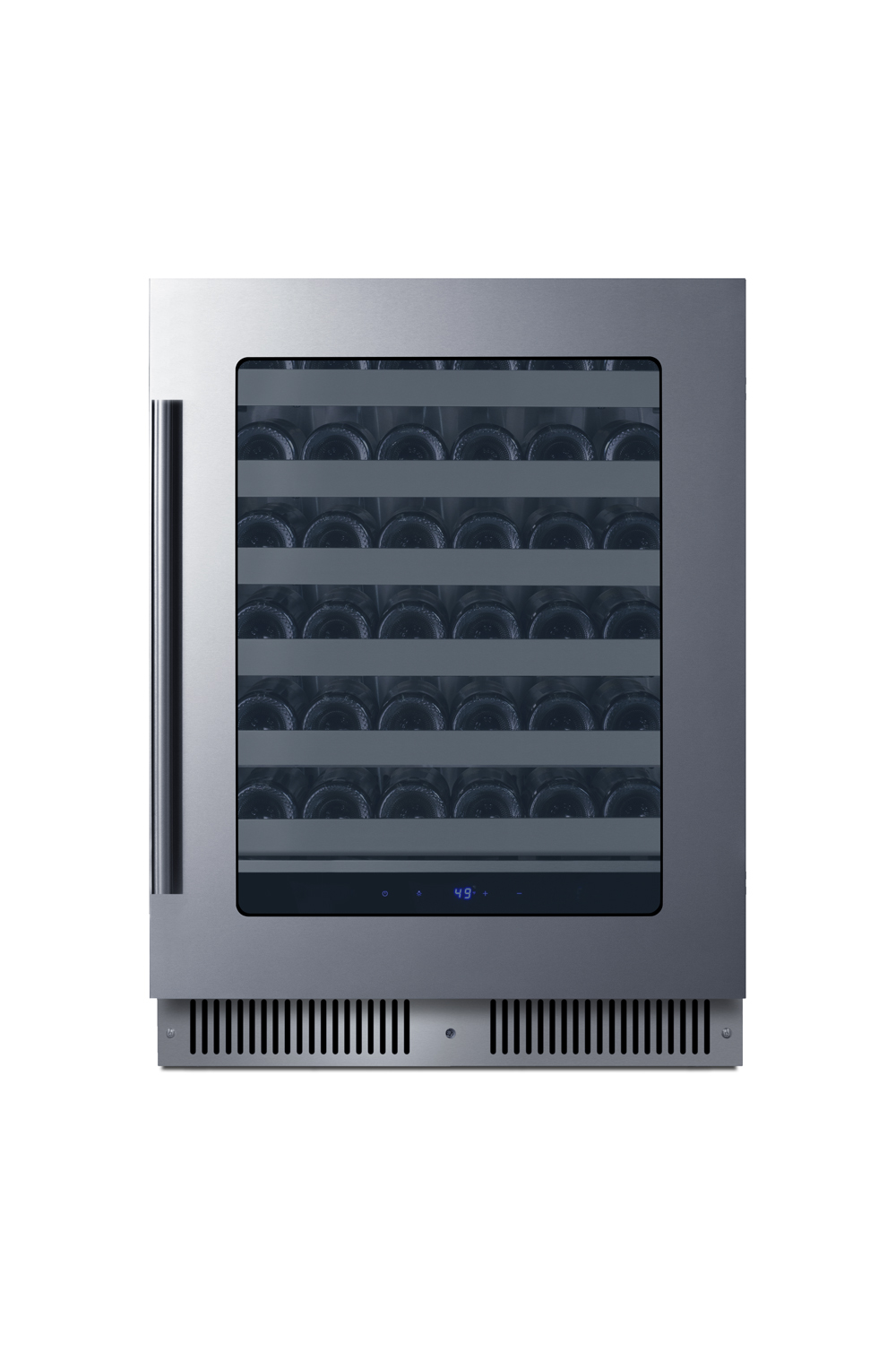 Summit Appliance 24" Wide Built-In Residential Shallow 18" Depth Wine Cellar - View 3 | Fridge.com