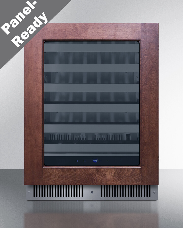 Summit Appliance 24" Wide Panel Ready Built-In Residential ADA Compliant Wine Cellar | Fridge.com