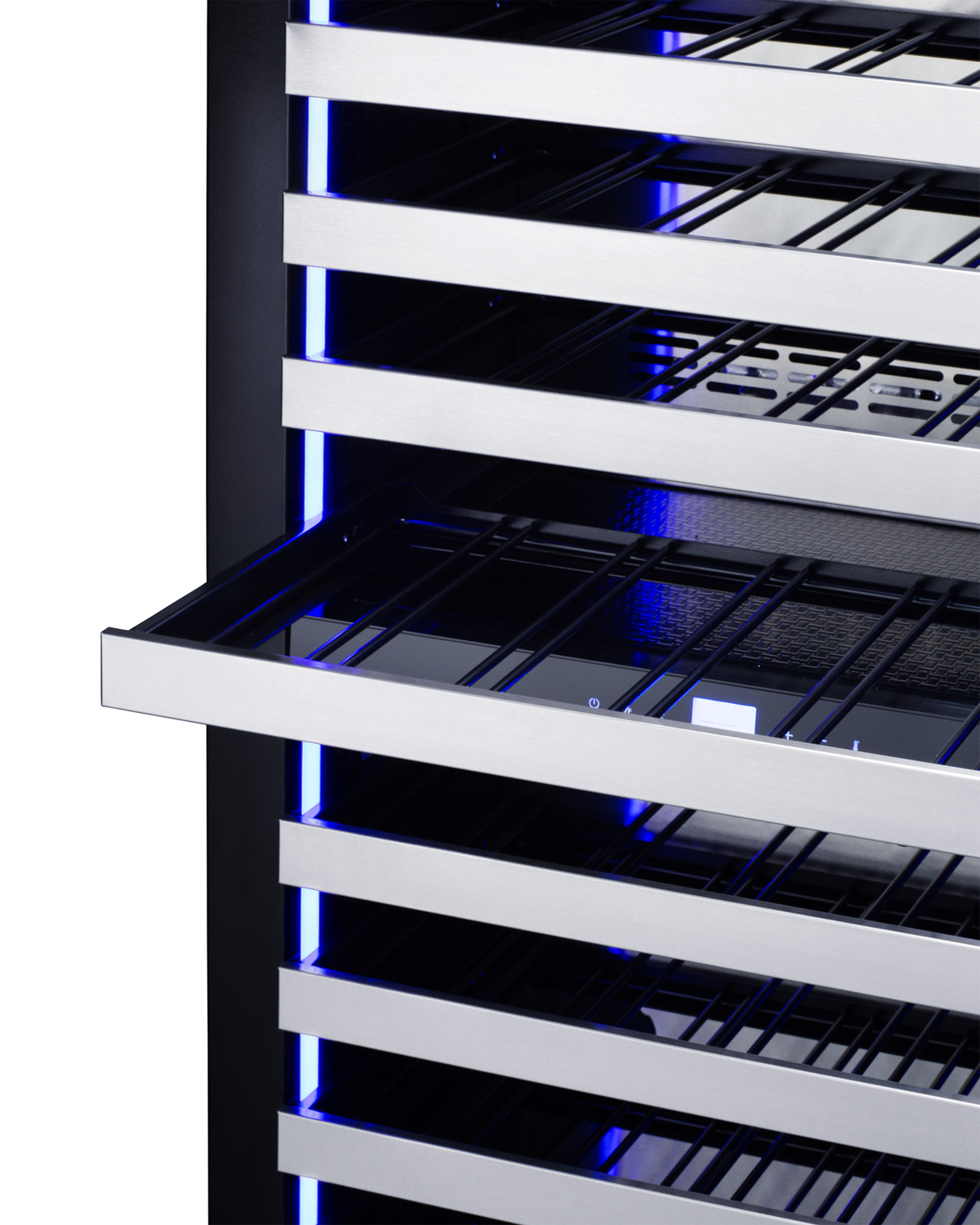 Summit Appliance  24" Wide Dual Zone Wine Cellar (Panel Not Included) - View 3 | Fridge.com