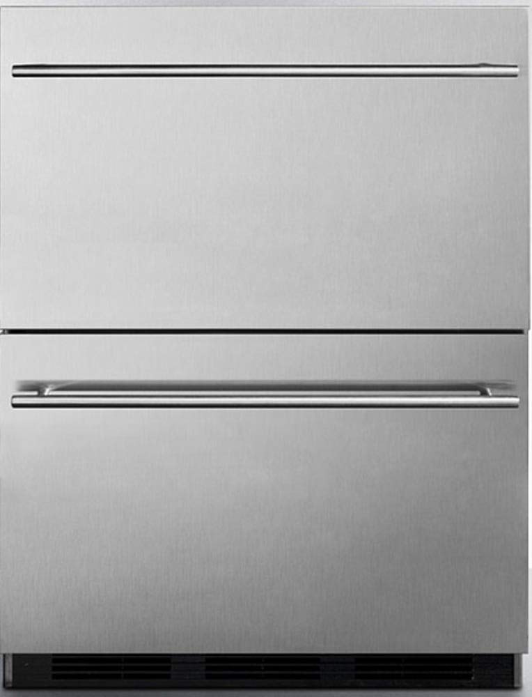 Summit 24 Inch Refrigerator Drawers SP6DBS2D7ADA — FIN-0002849 | Fridge.com