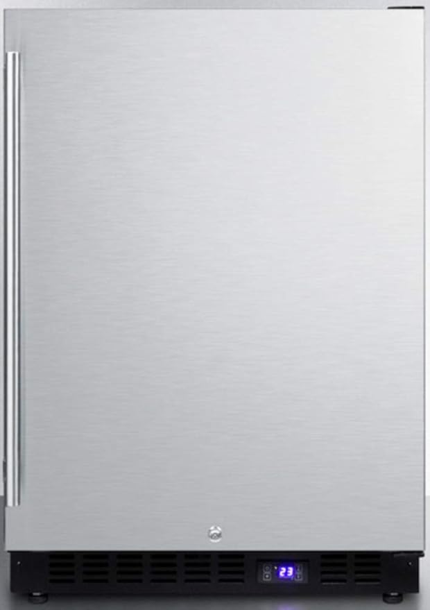 Summit 24” Outdoor Freezer, Stainless Steel - Spff51os - View 1 | Fridge.com