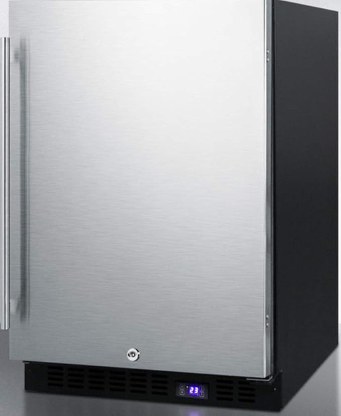 Summit 24” Outdoor Freezer, Stainless Steel - Spff51os - View 2 | Fridge.com