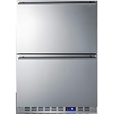 Summit 24” Freezer With Ice Maker, Built-In Outdoor Freezer, 4.7 cu.ft. Capacity, Stainless Steel- SPFF51OSIM - View 5 | Fridge.com
