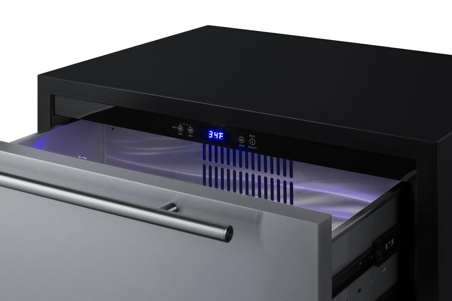 30" Wide 2-Drawer All-Refrigerator, ADA Compliant - View 3 | Fridge.com