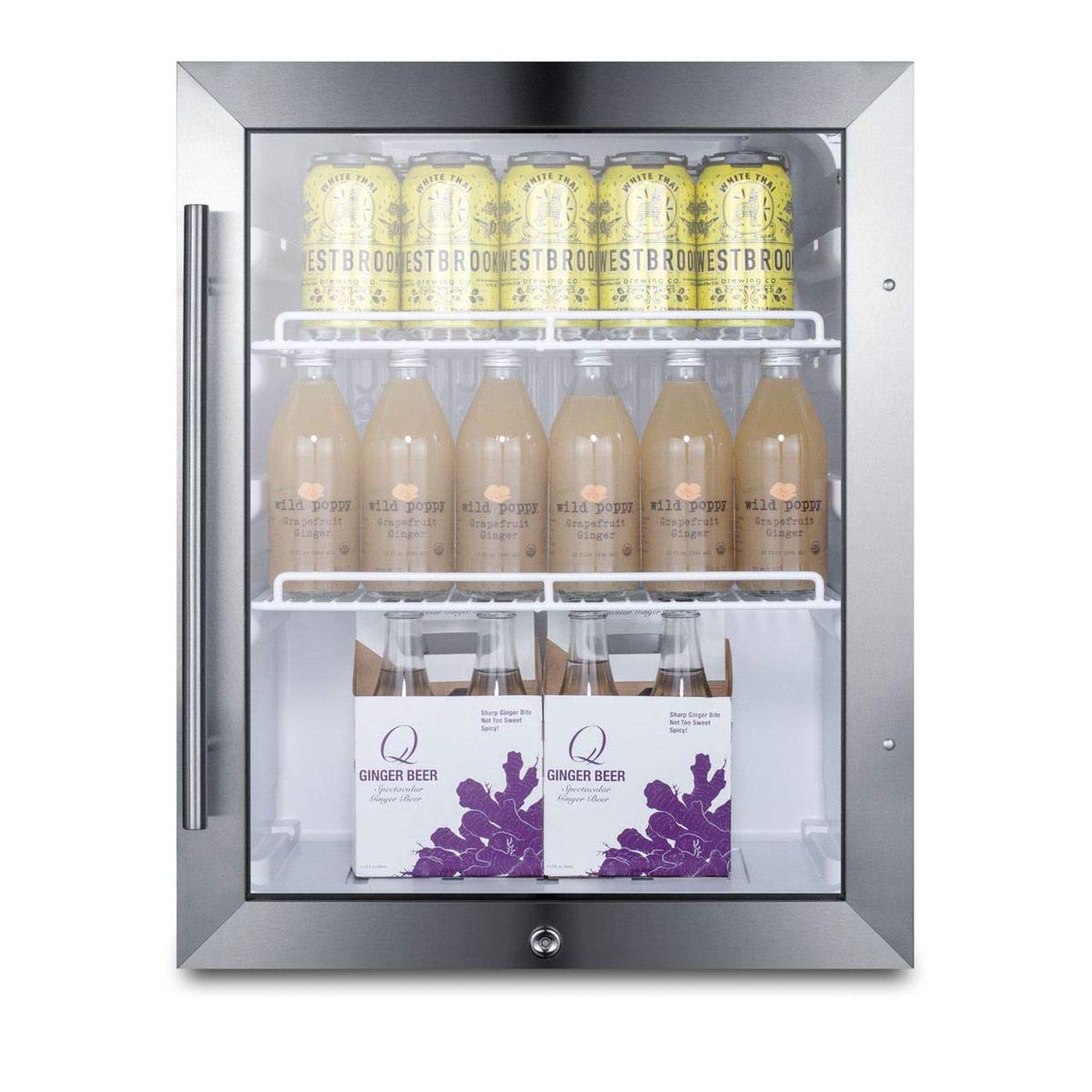 Summit 19" Beverage Center SPR314LOSCSS - View 3 | Fridge.com