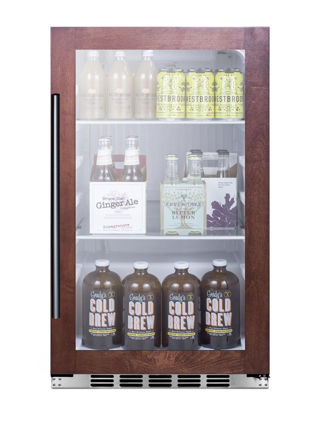 Summit 19" Freestanding/Built In Undercounter Beverage Center SPR489OSCSSPNR - View 2 | Fridge.com