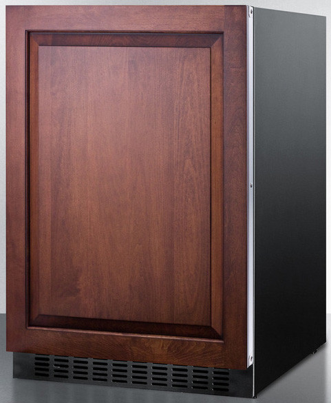Summit 24 Inch Freestanding/Built In Undercounter Counter Depth Compact All-Refrigerator — Summit Appliance, model SPR627OSIF