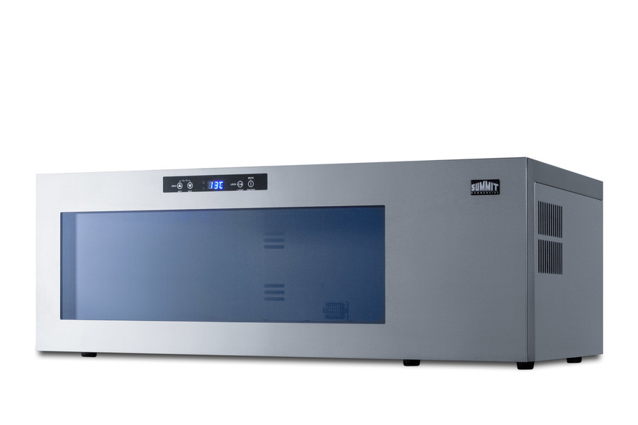 Summit Appliance Single Zone 36'' Freestanding 6 Bottle Wine Refrigerator - View 3 | Fridge.com