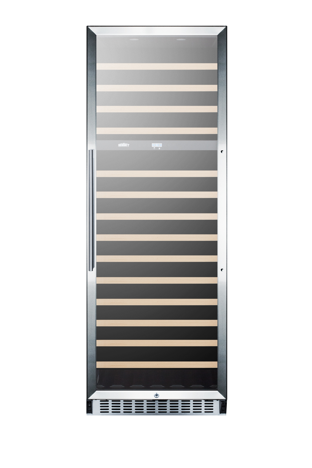 Summit Appliance Dual Zone 23.63'' 160 Bottle Wine Refrigerator With Reversible Door - View 2 | Fridge.com