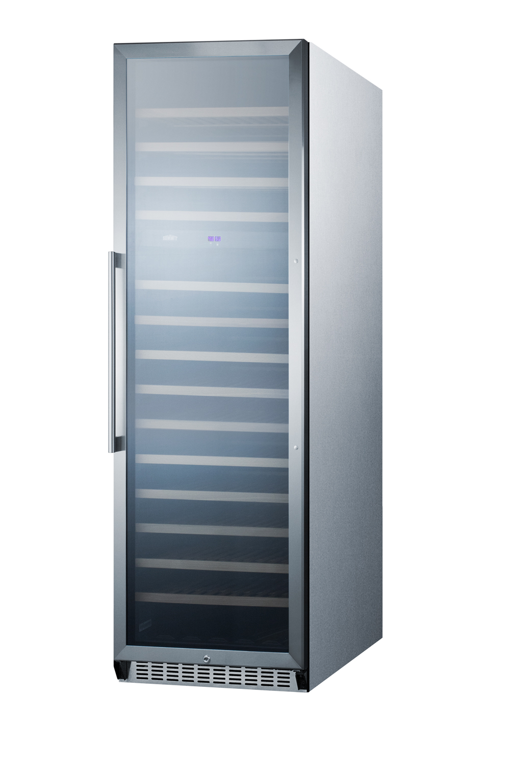 Summit Appliance Dual Zone 23.63'' 160 Bottle Wine Refrigerator With Reversible Door - View 3 | Fridge.com