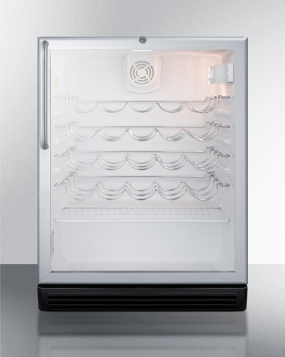 Summit Appliance Single Zone 23.63'' Built-In 36 Bottle Wine Refrigerator | Fridge.com