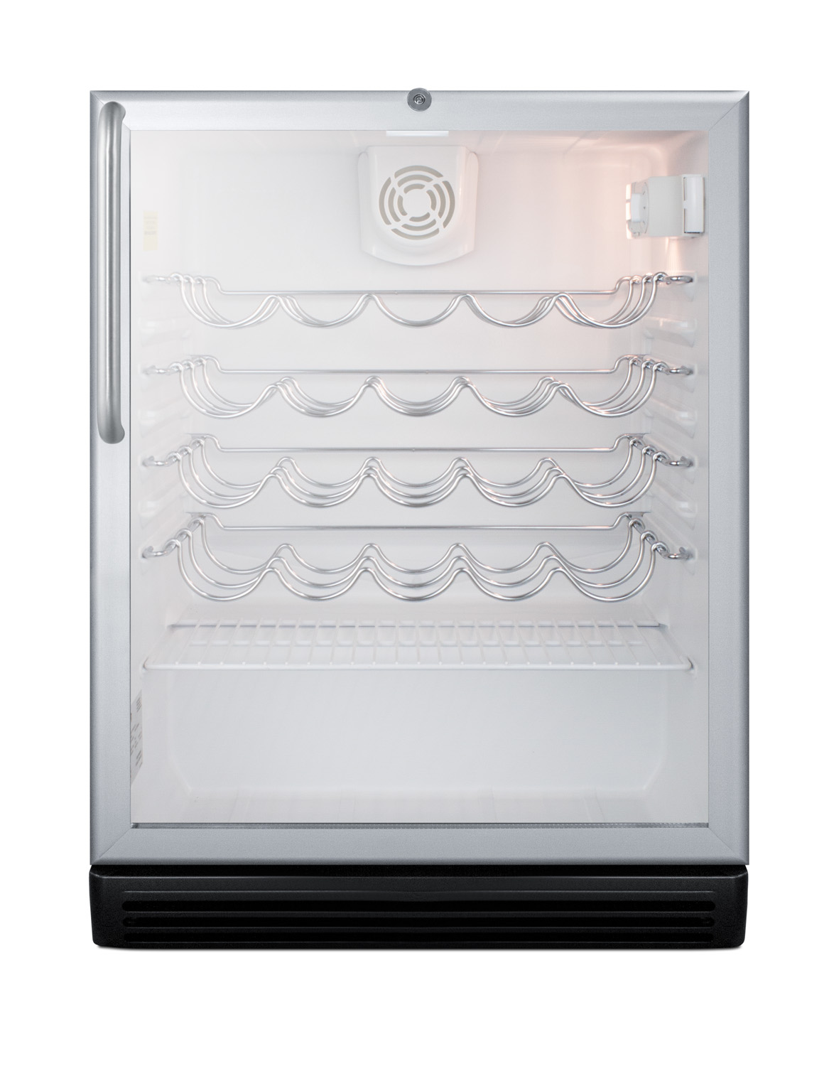 Summit Appliance Single Zone 23.63'' Built-In 36 Bottle Wine Refrigerator - View 4 | Fridge.com