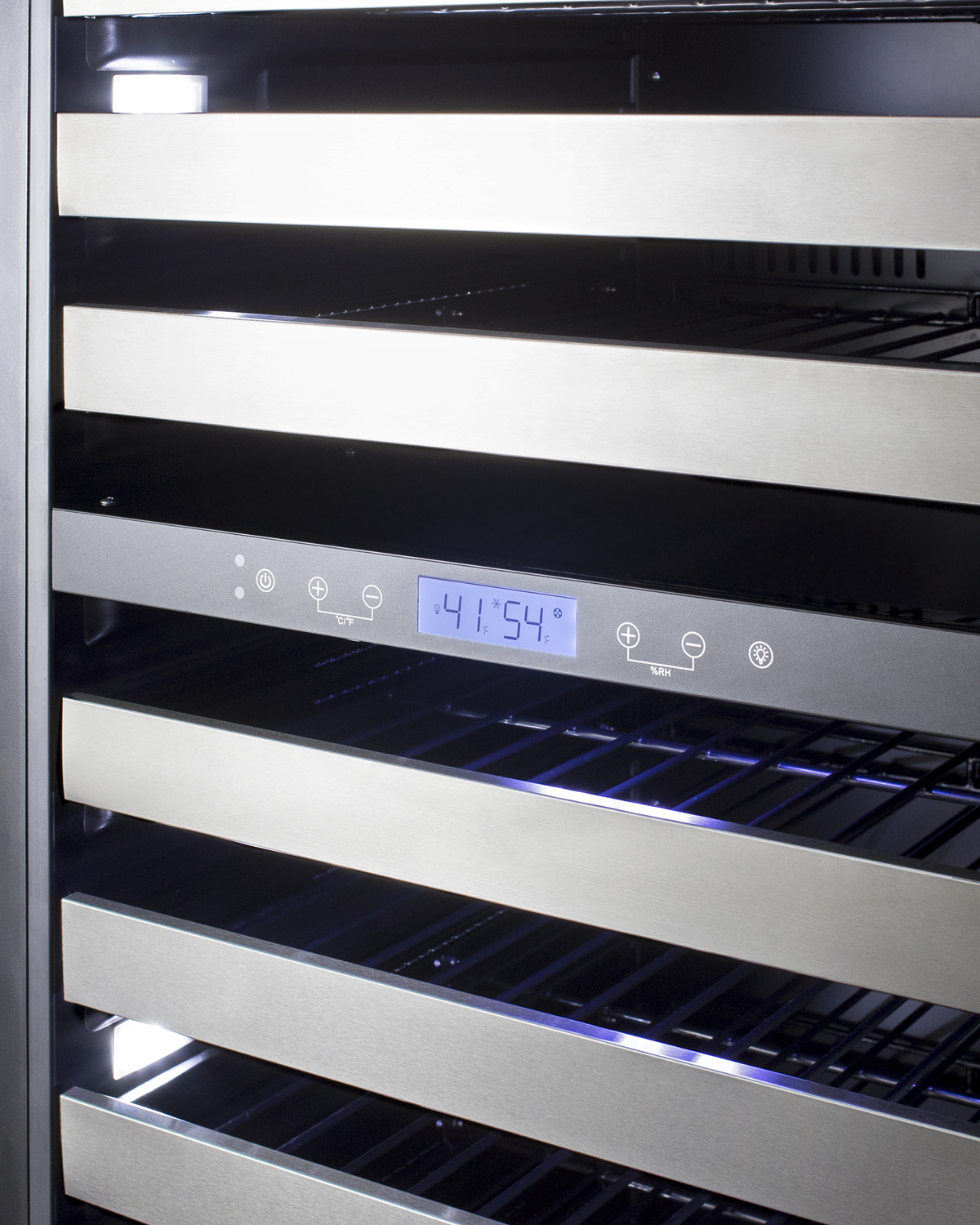 Summit Appliance 24" Wide Commercial/Residential Dual-Zone Wine Cellar - View 6 | Fridge.com