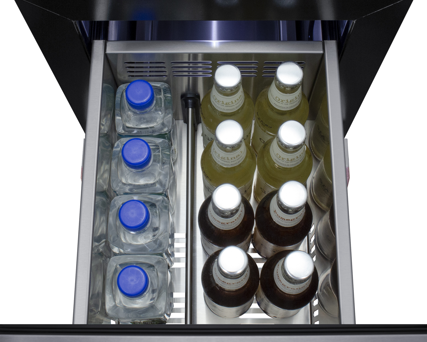 Summit 15 Inch 15" Refrigerator Drawers ASDR1524PNR - View 4 | Fridge.com