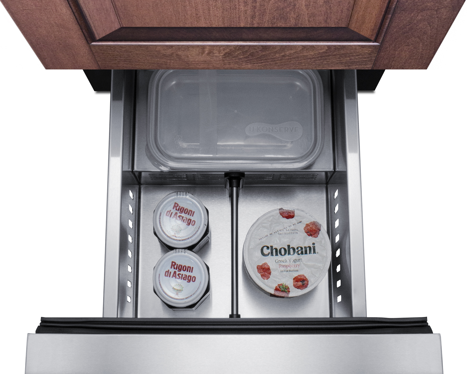 Summit 15 Inch 15" Refrigerator Drawers ASDR1524PNR - View 5 | Fridge.com