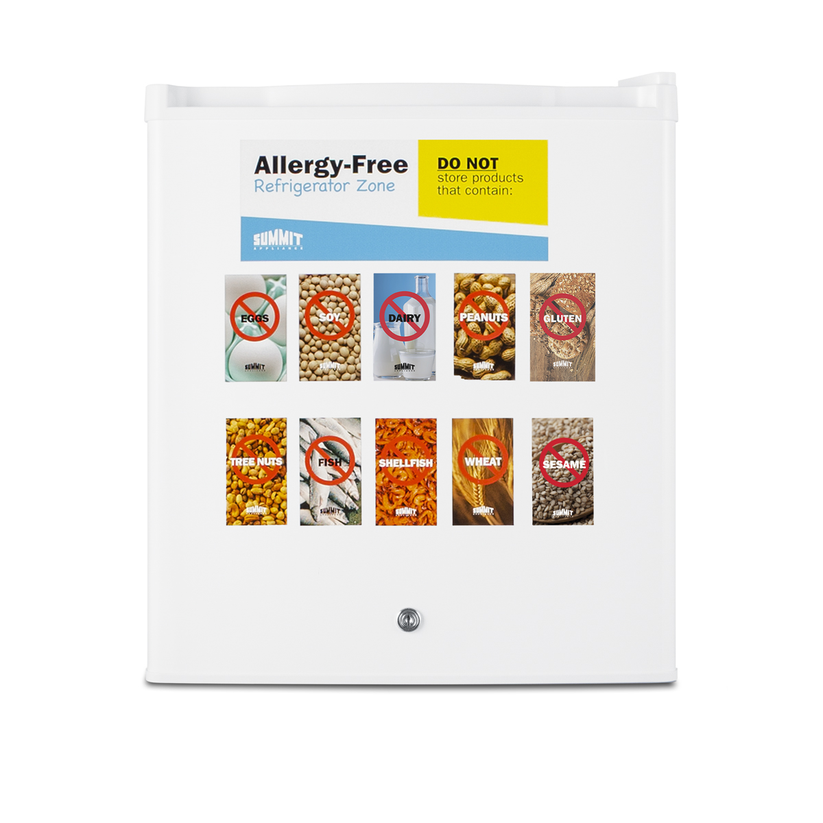 Summit Appliance 1.7 Cubic Feet Countertop Mini Fridge - View 2 | Fridge.com