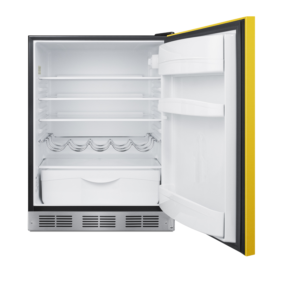Summit 24 Inch Freestanding/Built In Undercounter Counter Depth Compact All-Refrigerator BAR631BKY - View 5 | Fridge.com